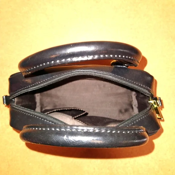 Viking Style leather handbag - Odin's Ravens - Picture 4 of 4